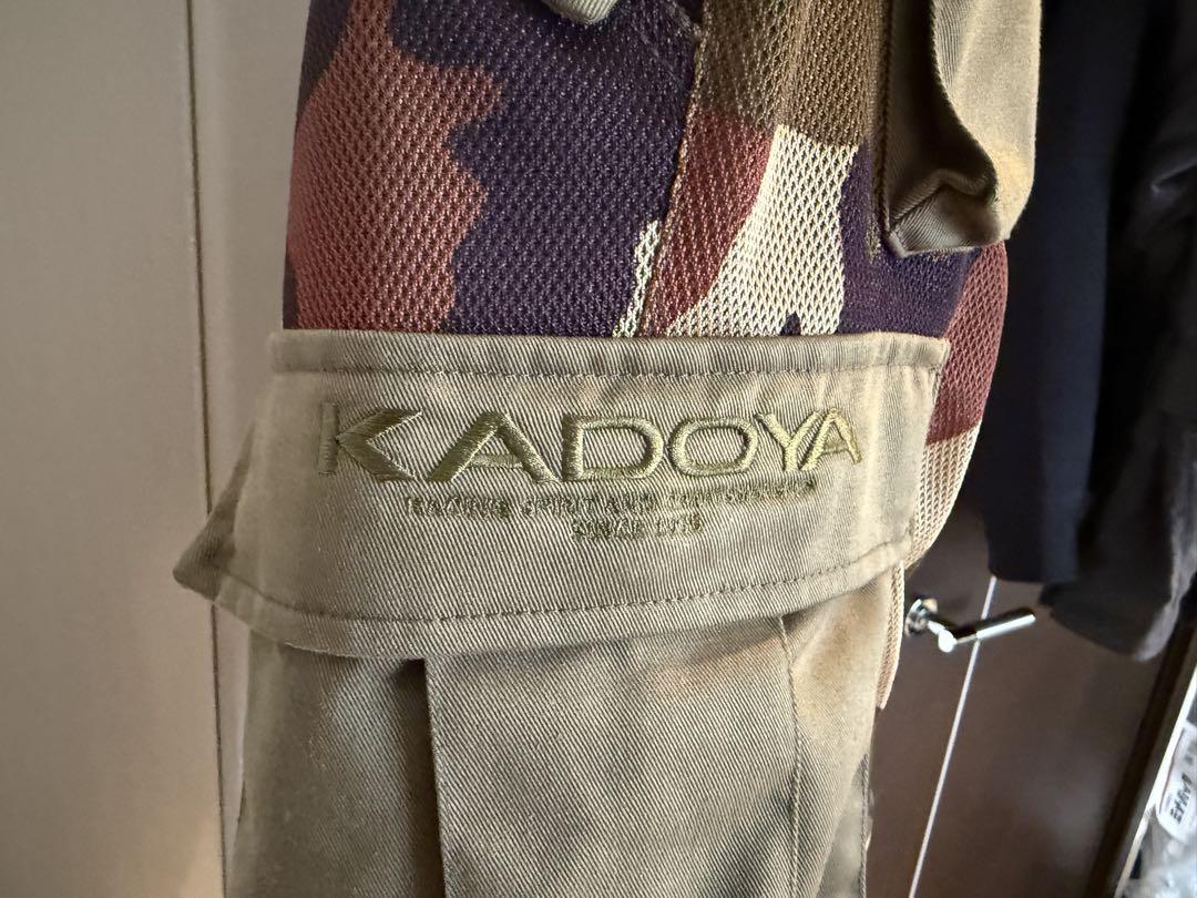 KADOYA メッシュ迷彩カーゴパンツ M