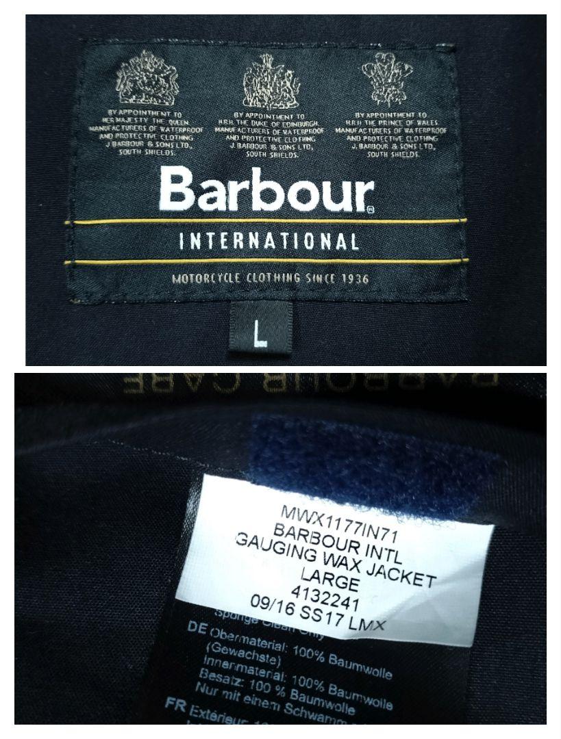 Mint Barbour international wax L バブアー