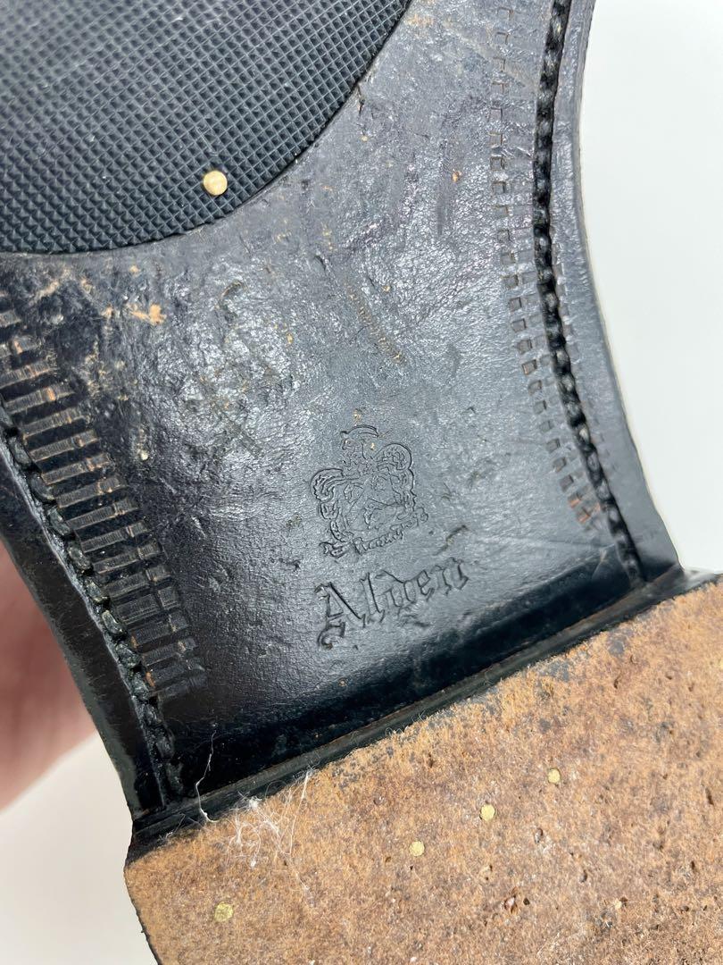 Alden 2161 Cordovan Straight Tip 画像12