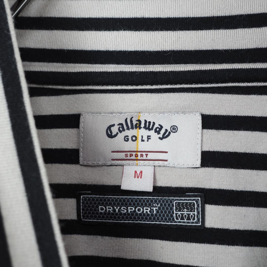 G7668*Callaway キャロウェイ☆ゴルフウェア☆カットソー☆グレー☆M