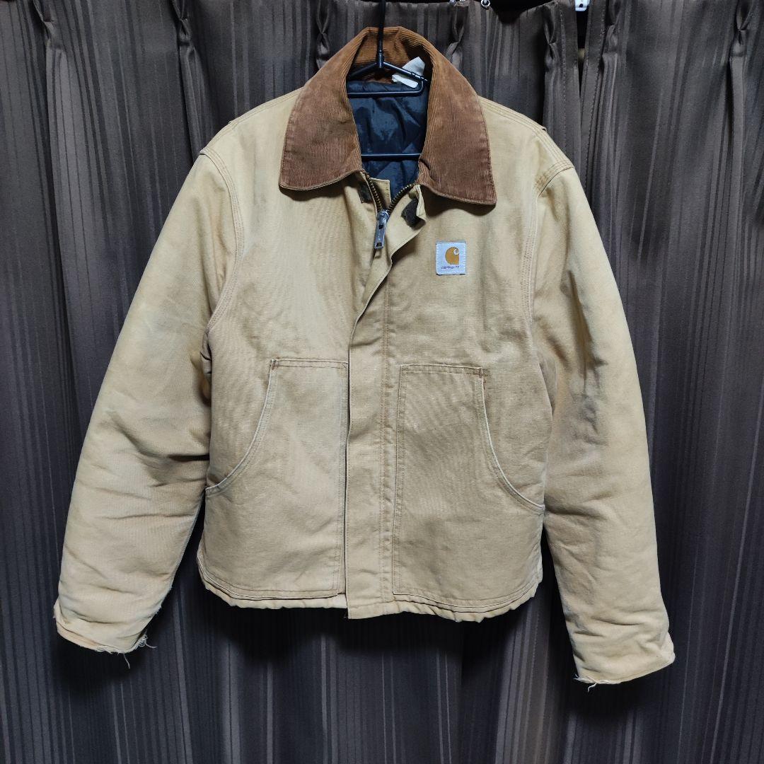 90s USA製Carhartt トラディショナルジャケットJQ186 サイズM 90s USA製Carhartt トラディショナルジャケットJQ186 サイズM