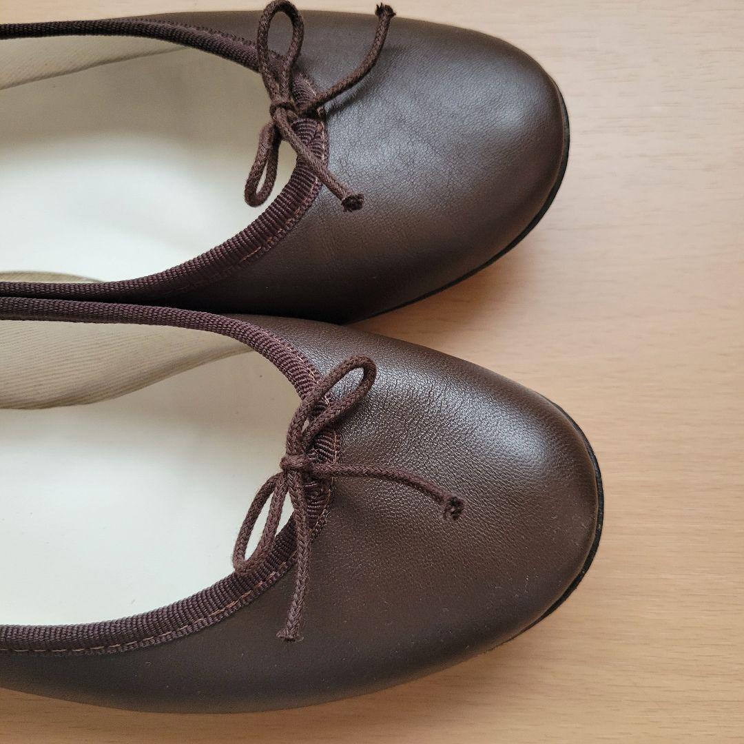 repetto レペット パンプス 38(24cm) ブラウン