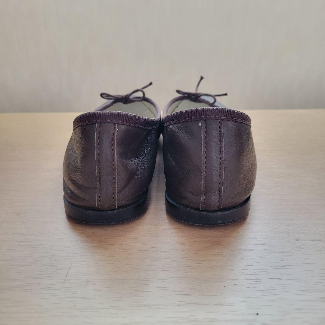 repetto レペット パンプス 38(24cm) ブラウン