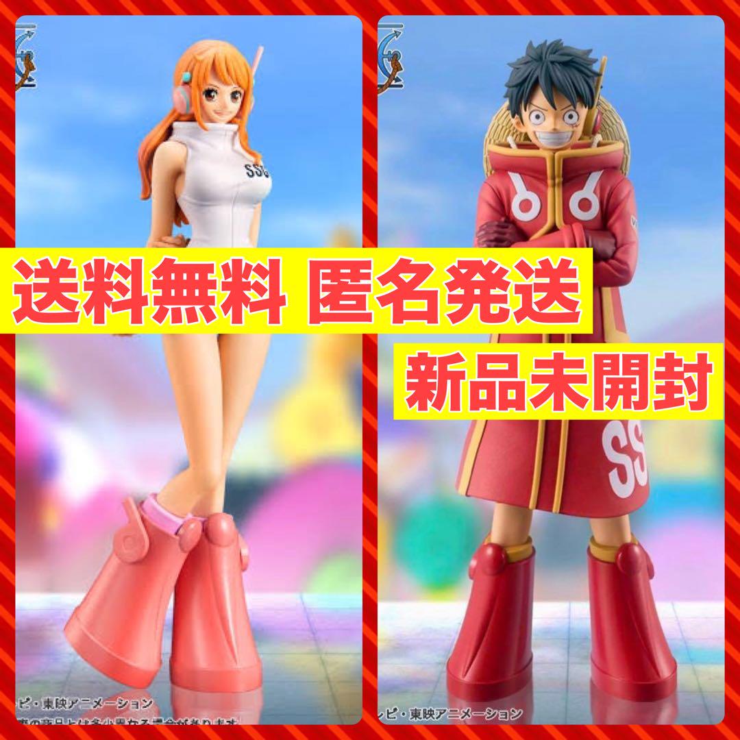 ワンピース DXFフィギュア エッグヘッド ナミ・ルフィ 2種セット
