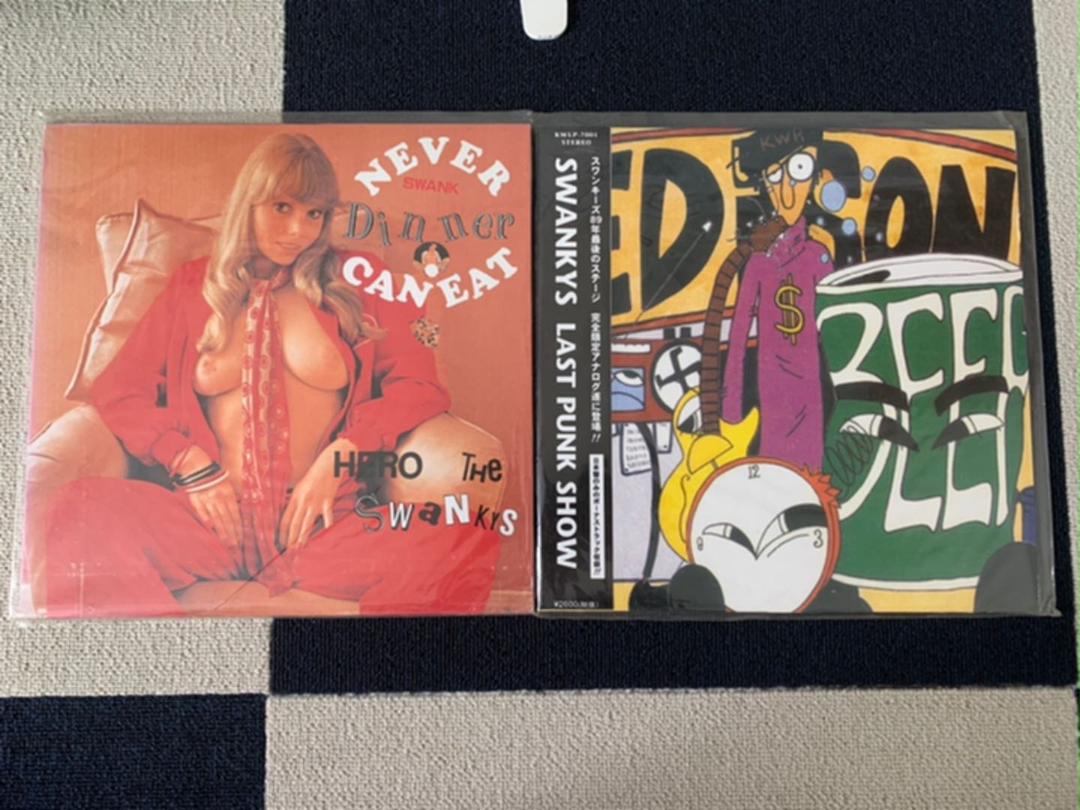 SWANKYS LP2枚セット　スワンキーズ　PUNK パンク
