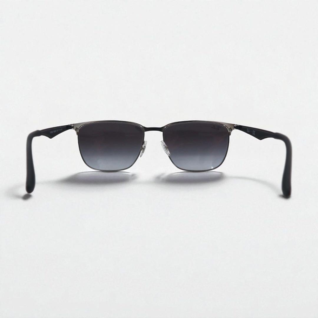 Ray-Ban スクエア サングラス 偏光レンズ グラデーション アクティブ