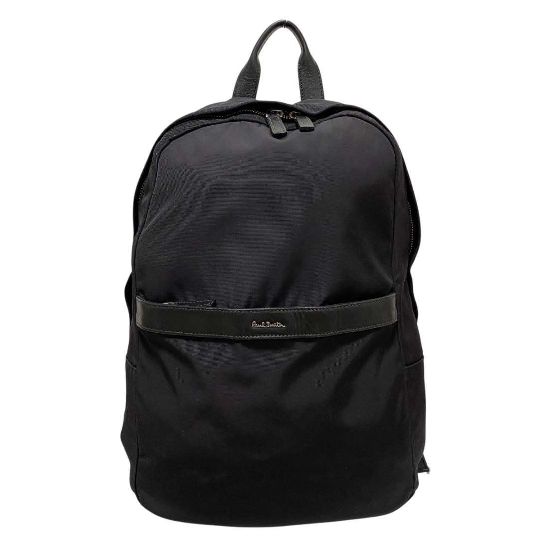 未使用級✨ ポールスミス リュック マルチストライプ ビジネス A4 ベージュ PS Paul Smith ビジネス ナイロン リュック（ベージュ