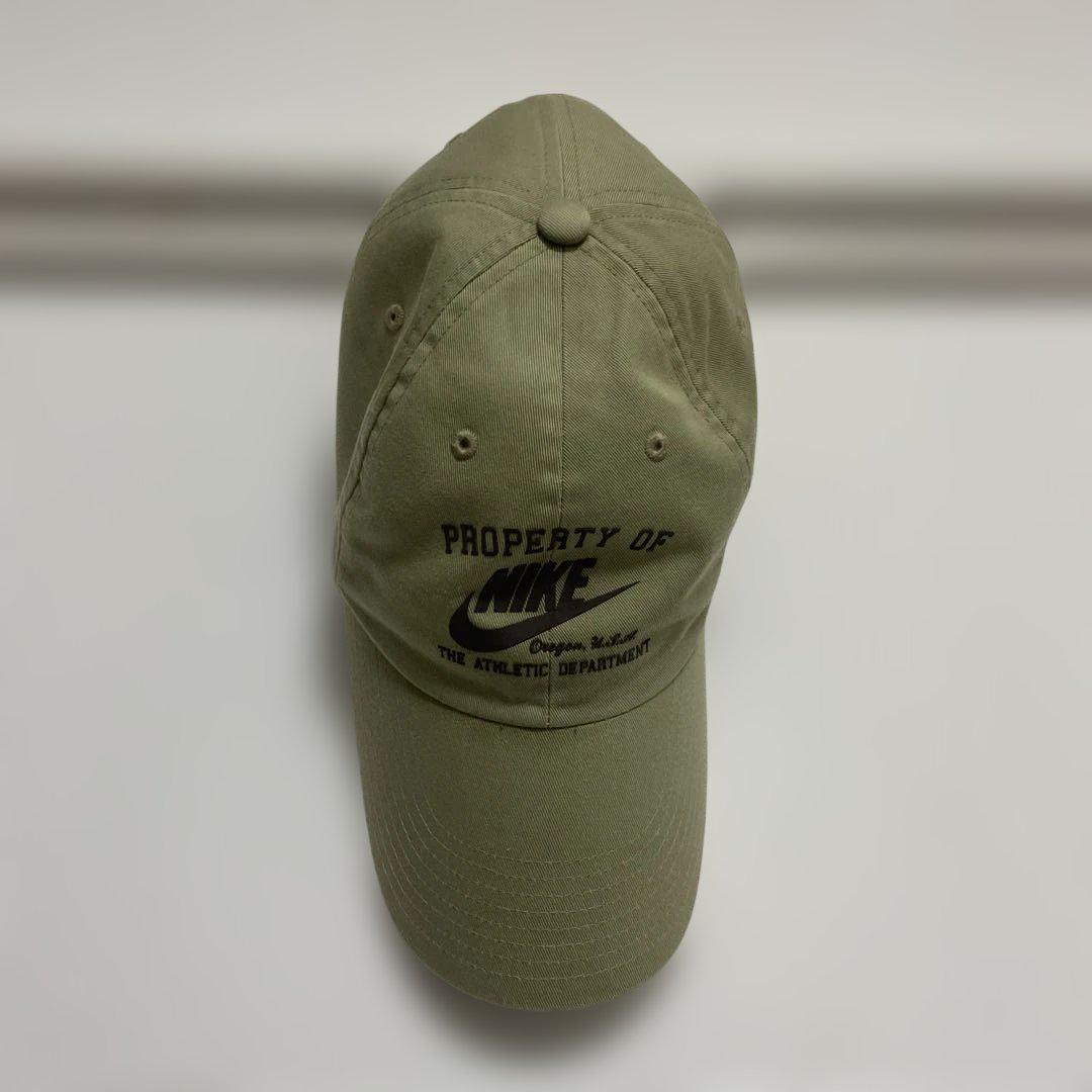カーキ ベースボールキャップ 専用 NIKE PROPERTY OF ベースボールキャップ カーキ - メルカリ