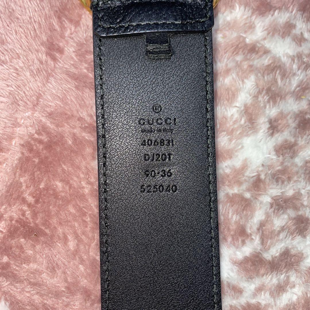 GUCCI グッチ　ベルト　GG 金
