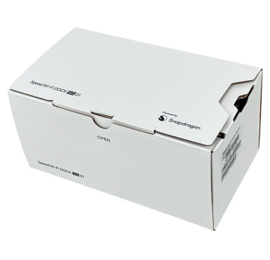 【新品未使用】UQ WiMAX Speed Wi-Fi DOCK 5G 01