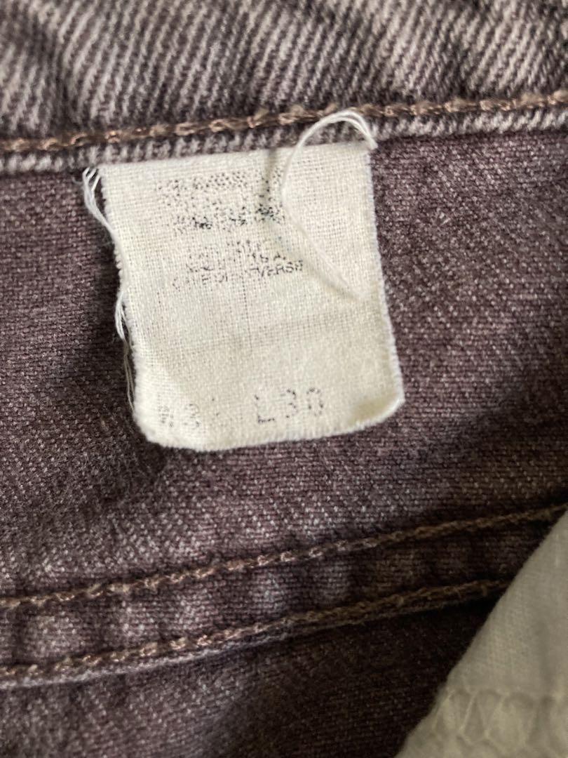 90s levi's 517 flare denim pants USA製 赤茶