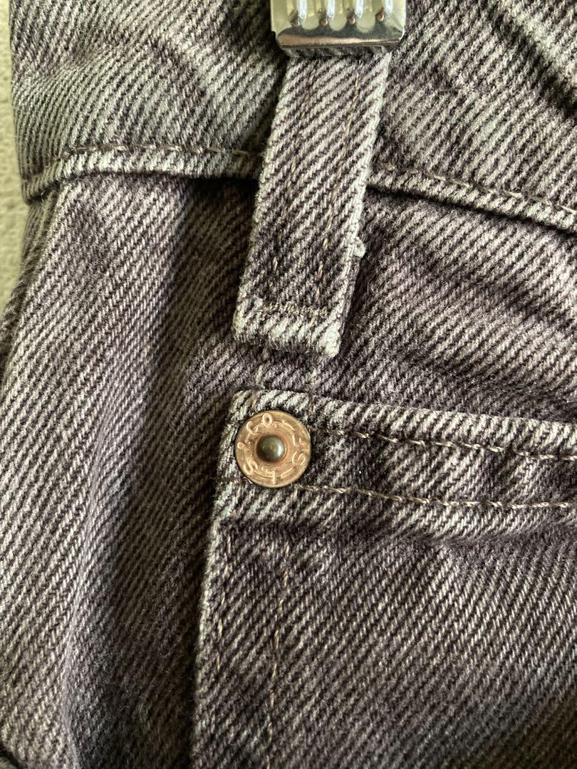 90s levi's 517 flare denim pants USA製 赤茶