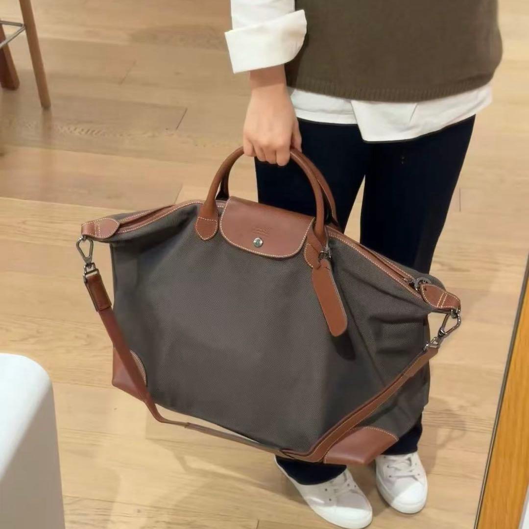 新品 LONGCHAMP 大容量 トートバッグ 2way ボストンバッグ 新品 LONGCHAMP 大容量 トートバッグ 2way ボストンバッグ