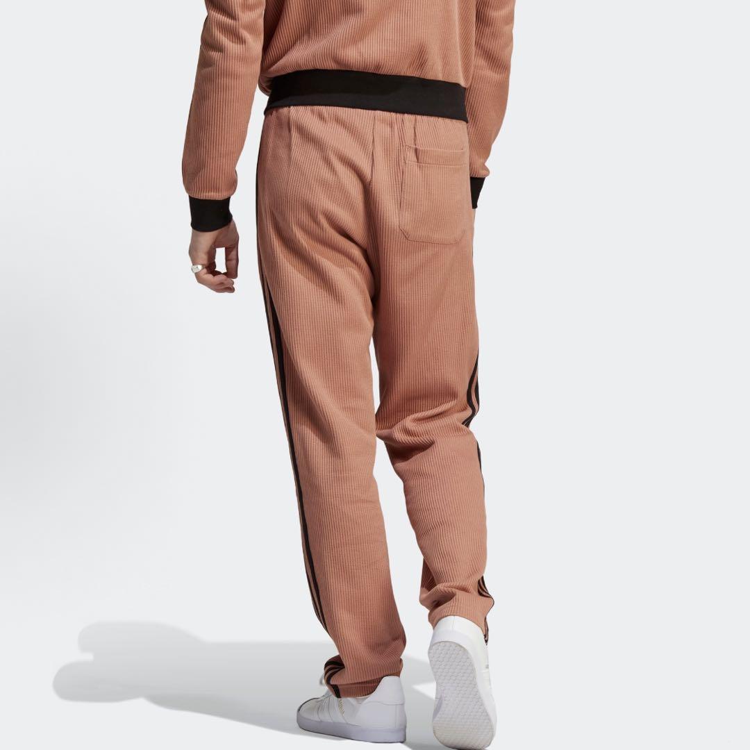 新品L Adidasワッフル ベッケンバウアー トラックパンツ HS2079