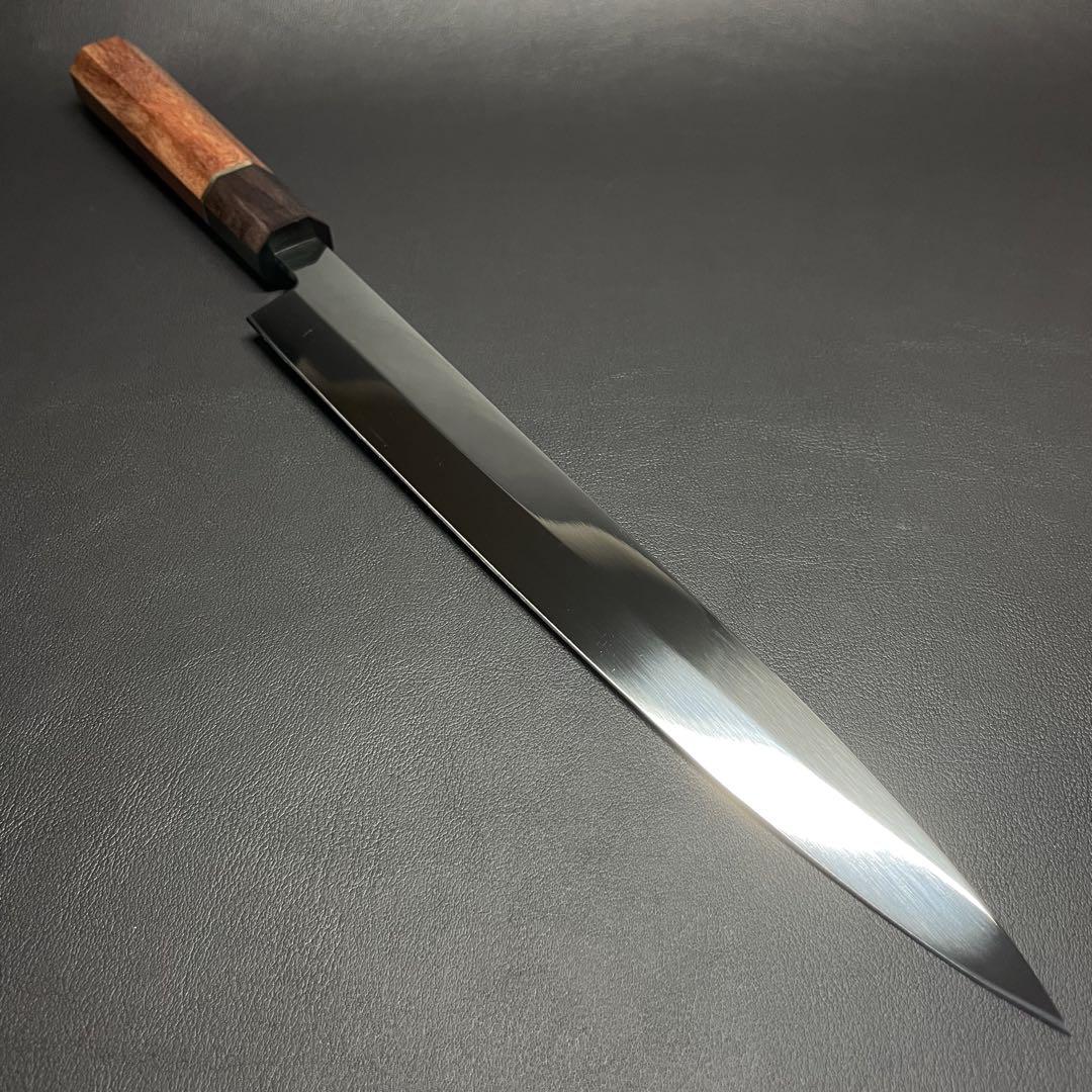 新品 VG10 柳刃包丁 9寸 270mm 鏡面ステンレス 刺身包丁 料理包丁