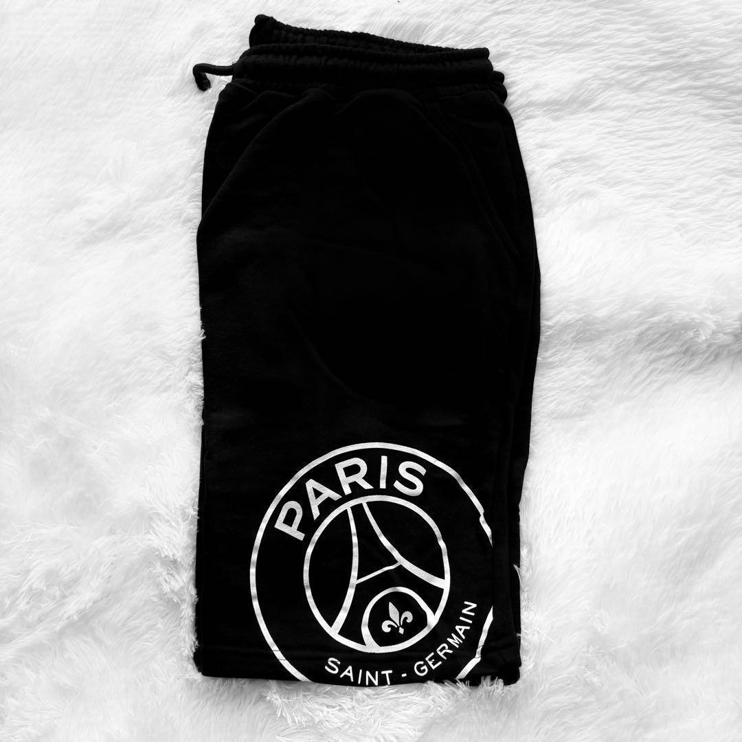 激安通販特集！ セットアップ パリサンジェルマンロゴ 完売品】新品 PSG L 黒 トップス
