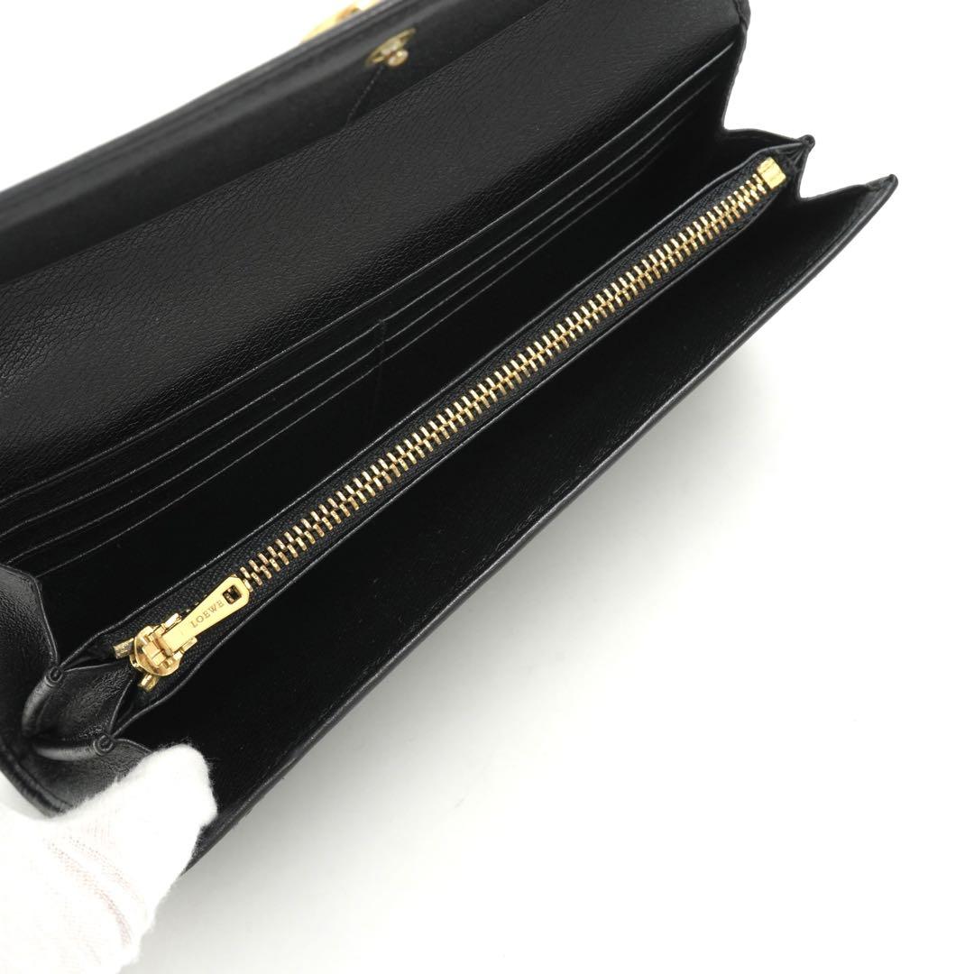 ✨未使用展示品✨ LOEWE 長財布 アナグラム アマソナ エンボス