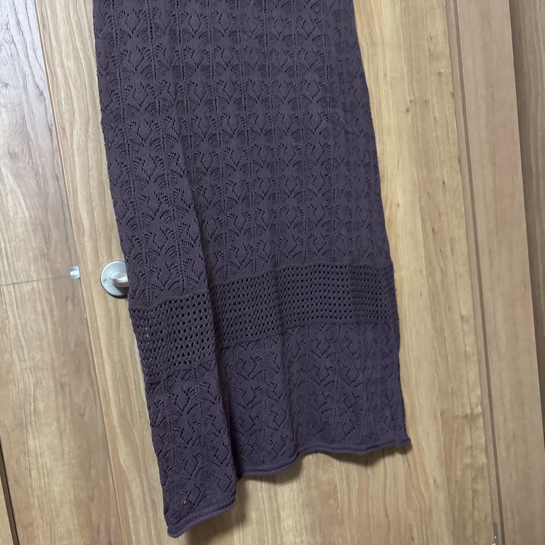 URBAN RESEARCH ROSSO WOMEN 柄編みニットワンピース