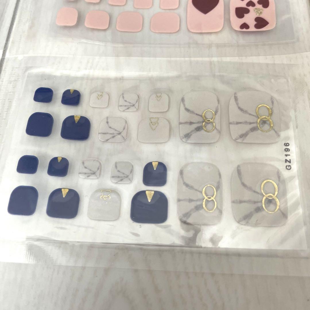 アイリネイルシール 足の爪