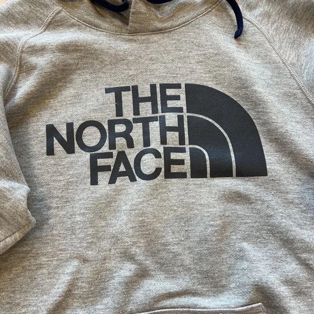 THE NORTH FACE グレー XLフード付きパーカー　値下しました THE NORTH FACE ノースフェイス グレー フード付きパーカー XL