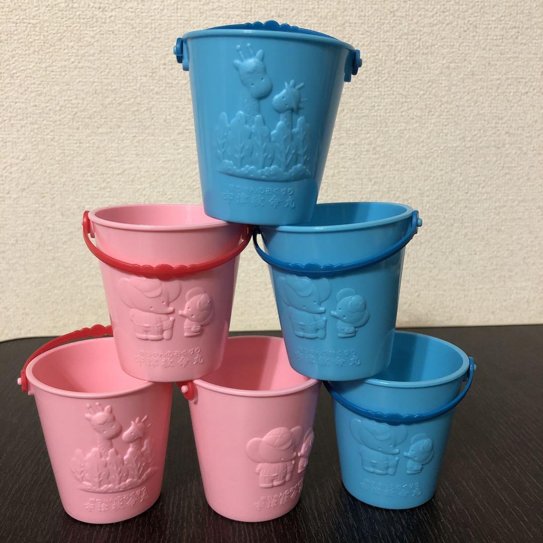 昭和レトロ宇津救命丸コップ6個セット