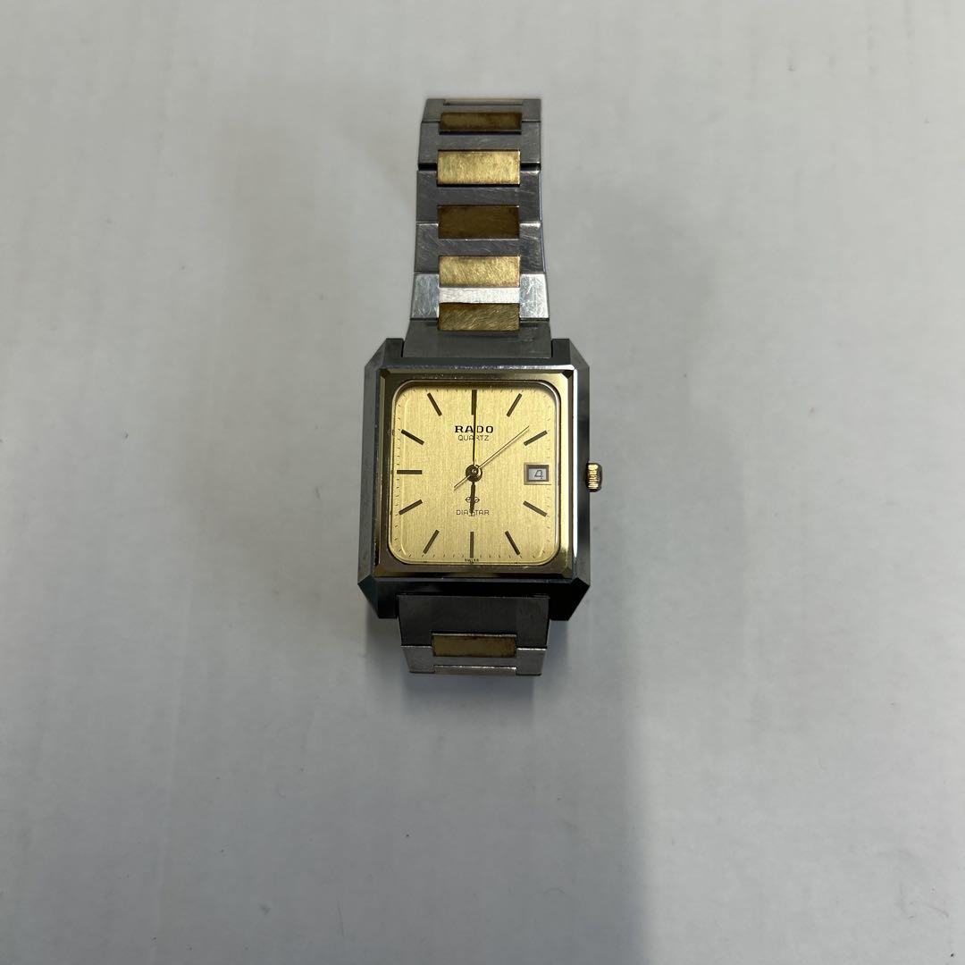 RADO クォーツ時計 ゴールド シルバー