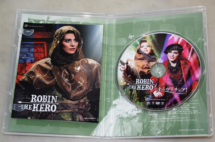 DVD 雪組 宝塚/朝美絢 ROBIN THE HERO/オーヴァチュア！美品