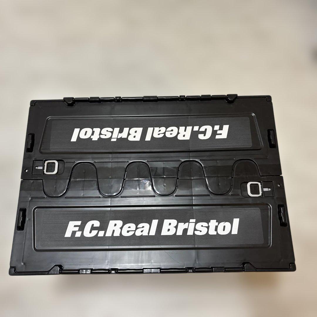 中古美品 17ss FCRB コンテナ 折りたたみ収納BOX 黒 FCRB コンテナ 折りたたみ収納 BOX 黒 エフシーアールビー 完売