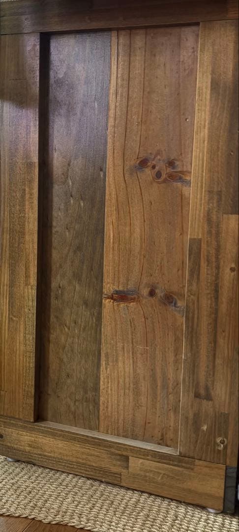 木製カウンター目立った傷や汚れなし