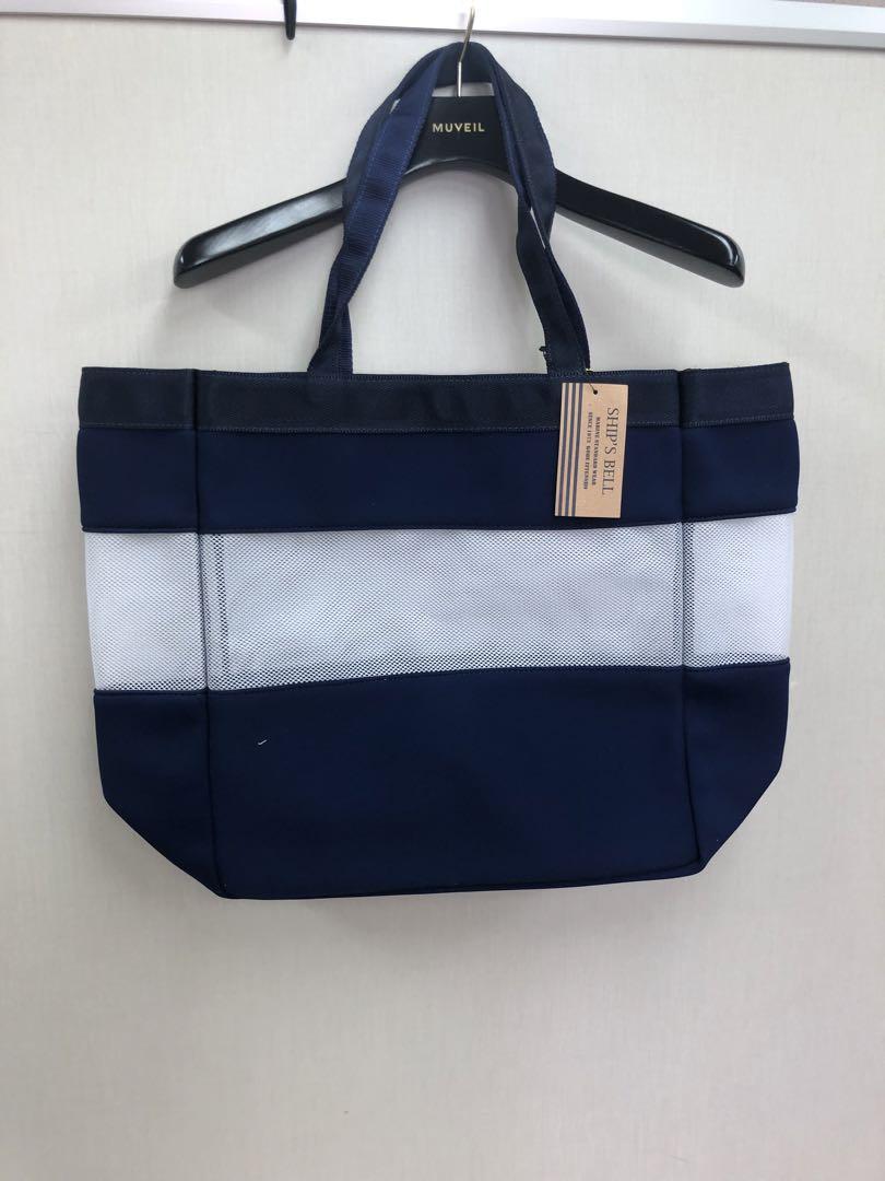新品　SHIPS BELL|シップスベル マリンメッシュトート