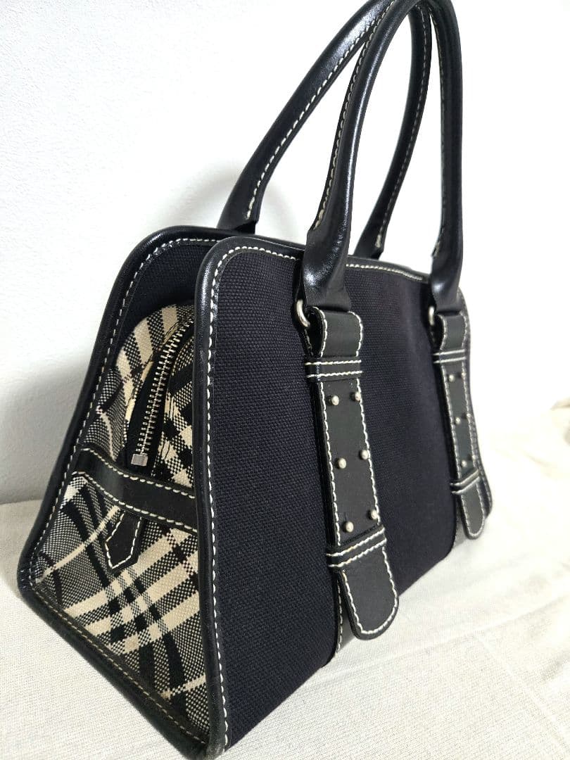 BURBERRYキャンバスハンドバッグ バーバリーバッグ バーバリートートバック BURBERRYキャンバスハンドバッグ バーバリーバッグ バーバリートートバック