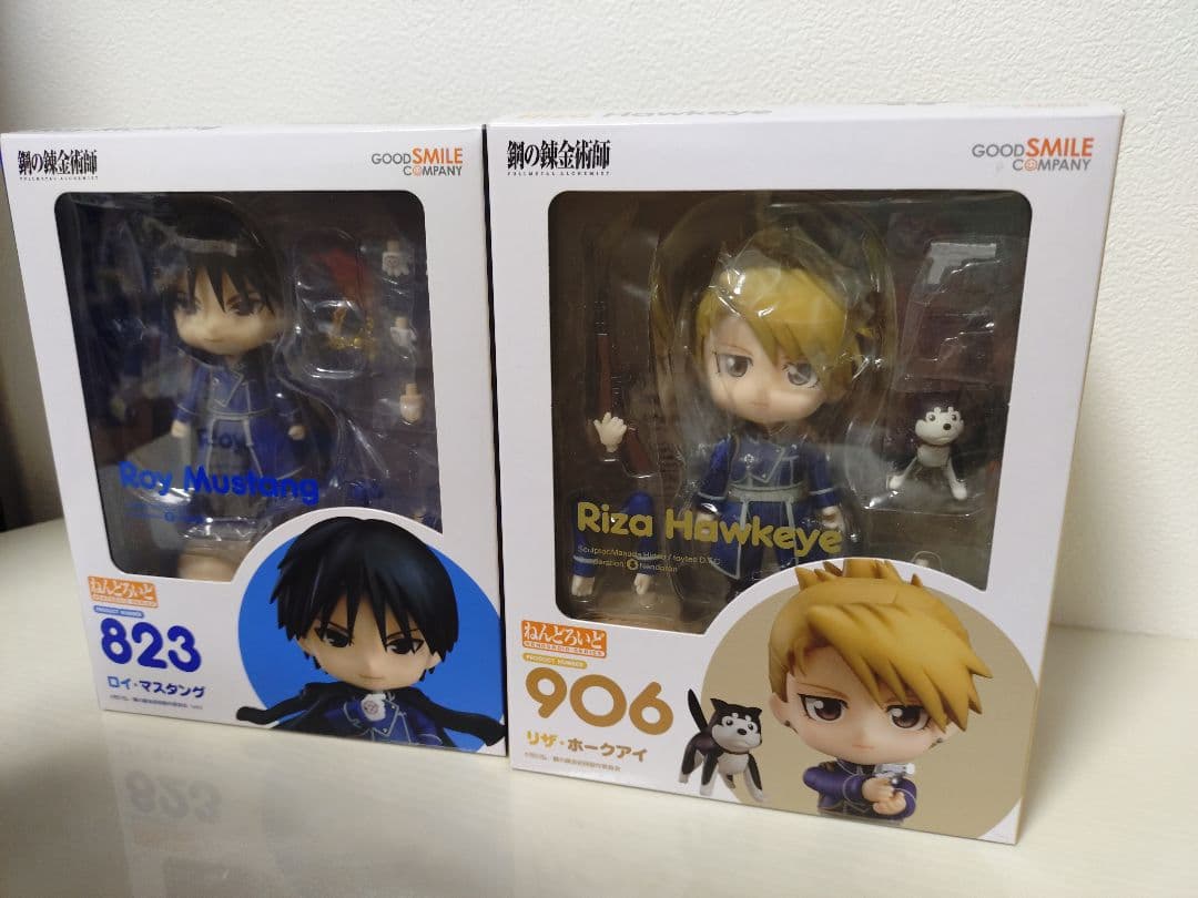 特典付き ねんどろいど 鋼の錬金術師 ロイ マスタング リザ ホークアイGOOD SMILE COMPANY