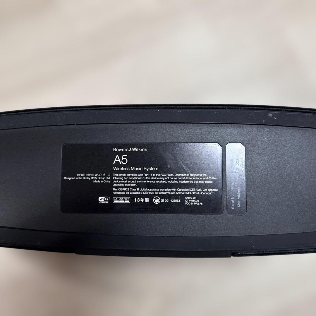 Amazon.com: Bowers & Wilkins A5 Wireless Music System for