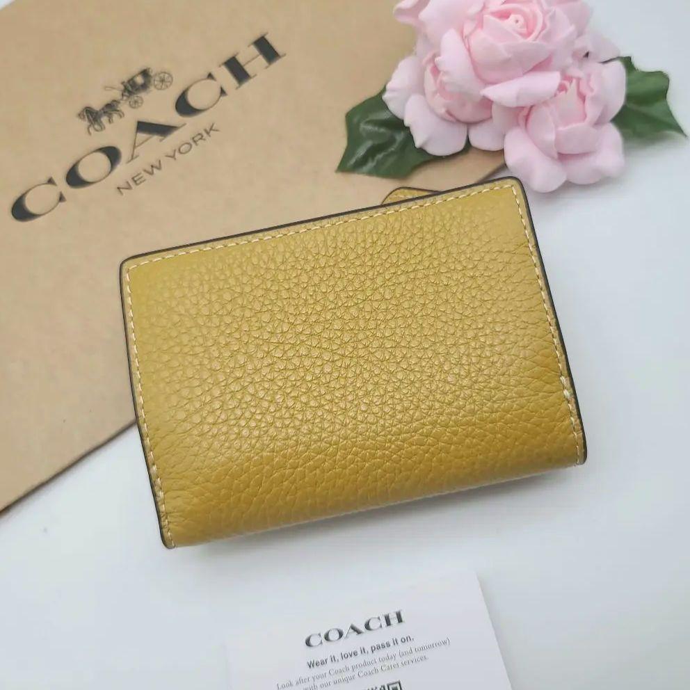 [COACH] 日本未発売 マイクロウォレット 三つ折財布 CM238 新色 COACH コーチ マイクロ ウォレット 財布 三つ折財布 (Coach