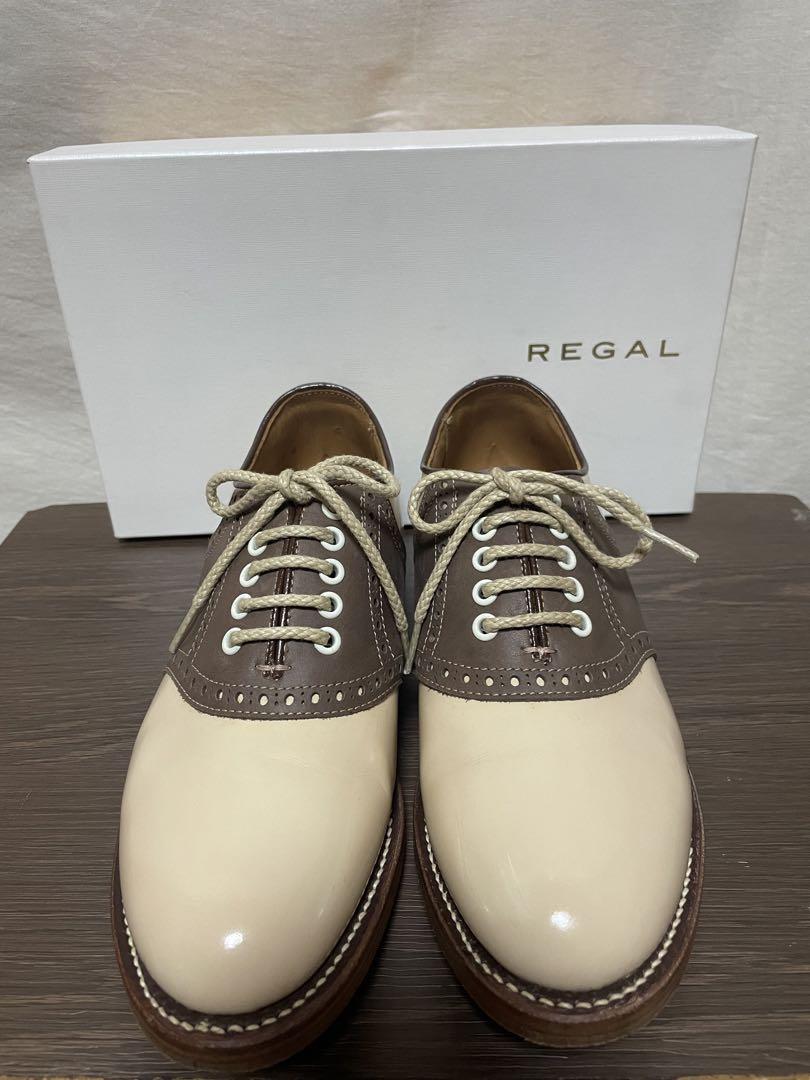 REGAL プレミアムライン サドルシューズ 23cm 箱付き