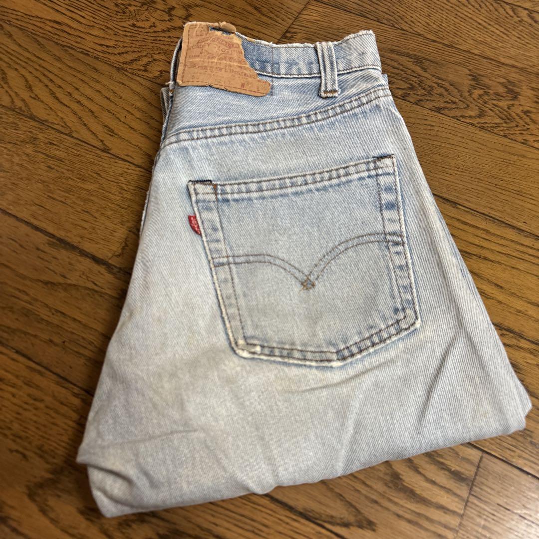 【38インチ】Levi’s 505 66 刻印5 黒カン 42TALON 38インチ】Levi's 505 66 刻印5 黒カン 42TALON - メルカリ