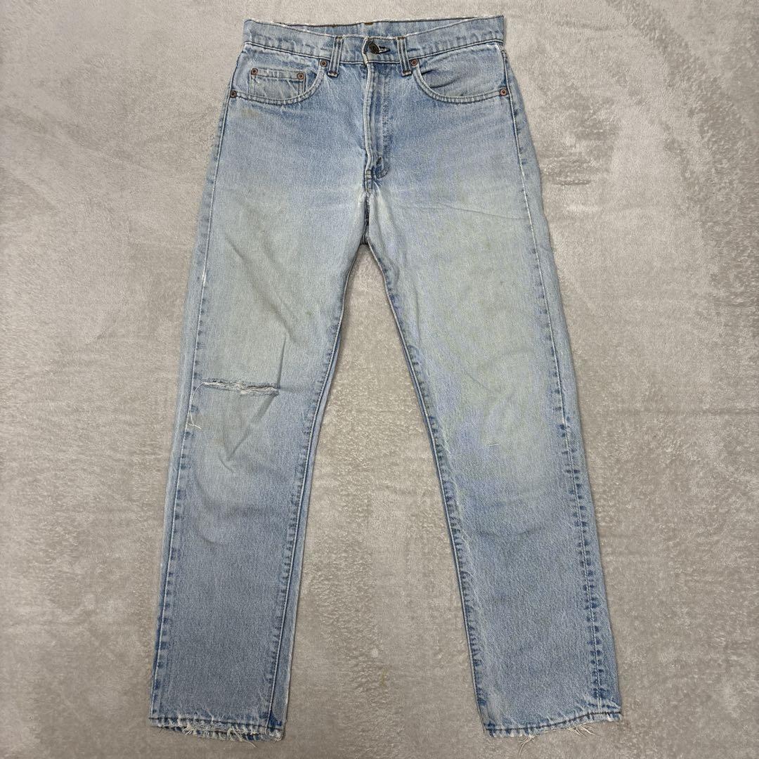 本格派ま！ 80's 505 Levi's 42TALON メルカリ - 66後期 内股シングル 黒カン パンツ