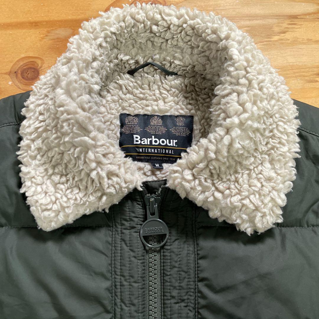☆BARBOUR スティーブ・マックイーン ナイロンジャケット グリーン/M