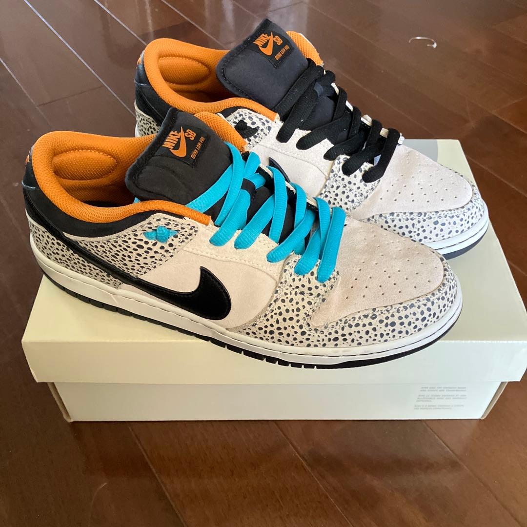 ナイキ SB ダンク ロー プロ エレクトリック サファリ