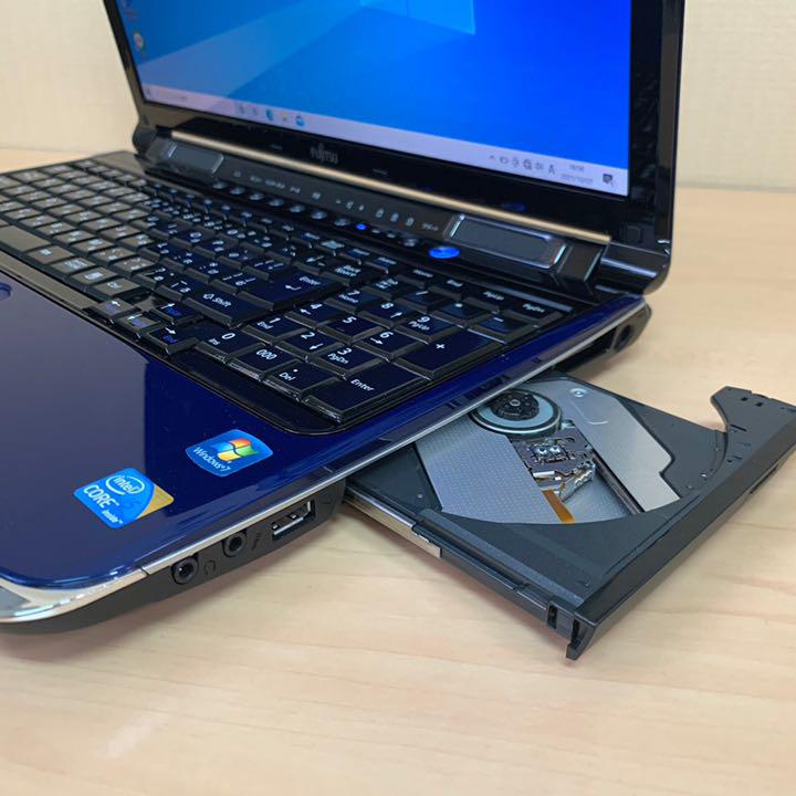 低価最新品 FUJITSU Webカメラ ブルーレイ BLphy-m74785575027 ハイスペックノートパソコン 美品 超歓迎通販