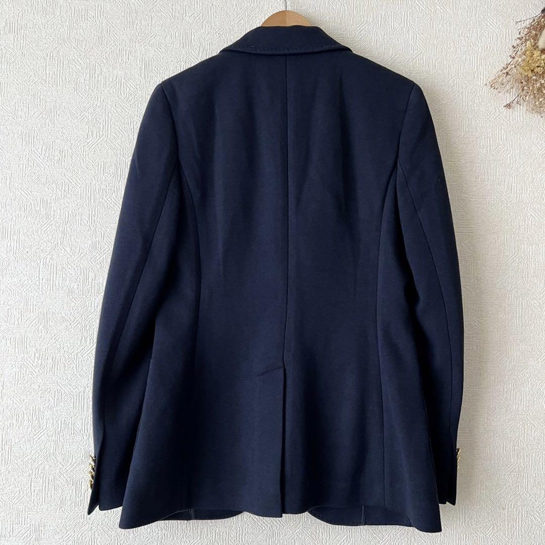 POLO RALPH LAUREN 現行 ロゴクレストニットブレザー ネイビー