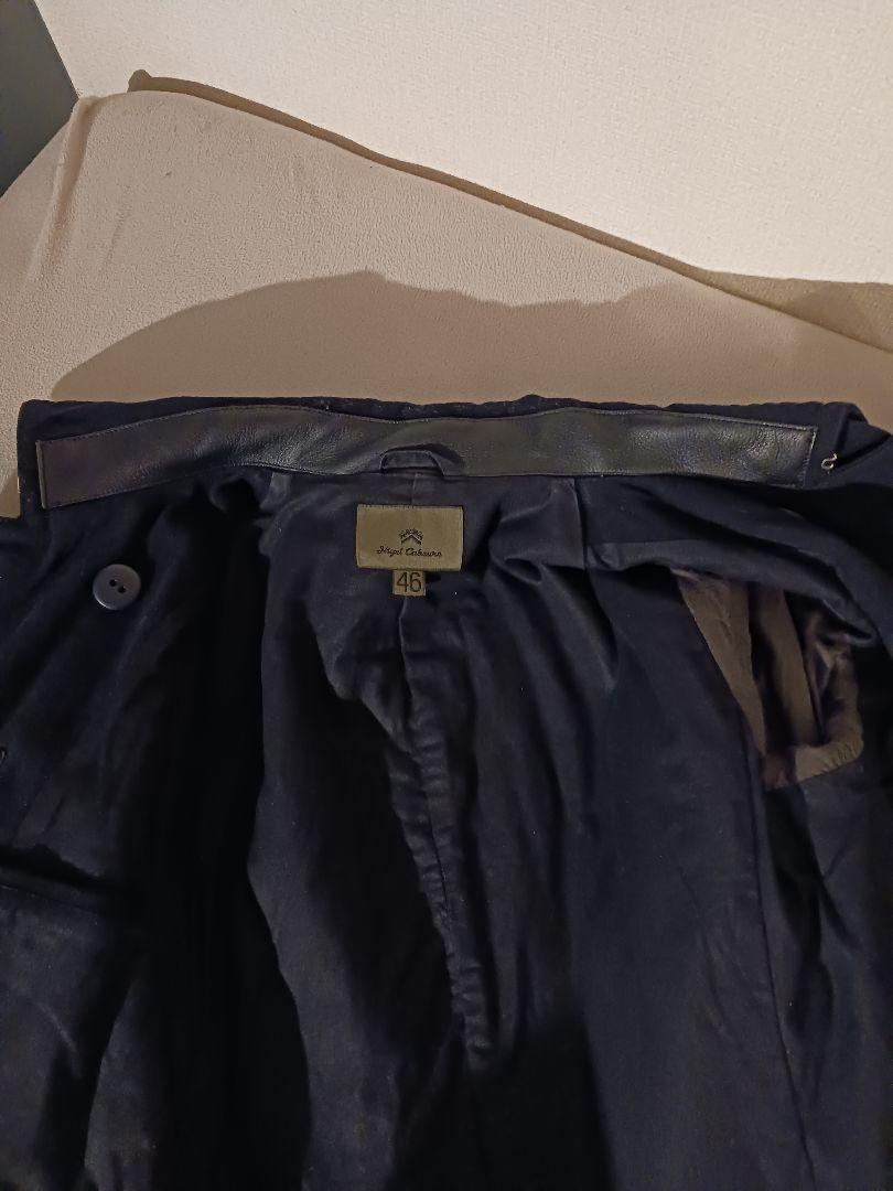 Nigel Cabourn　ナイジェル·ケーボン ピーコート 46　ネイビー