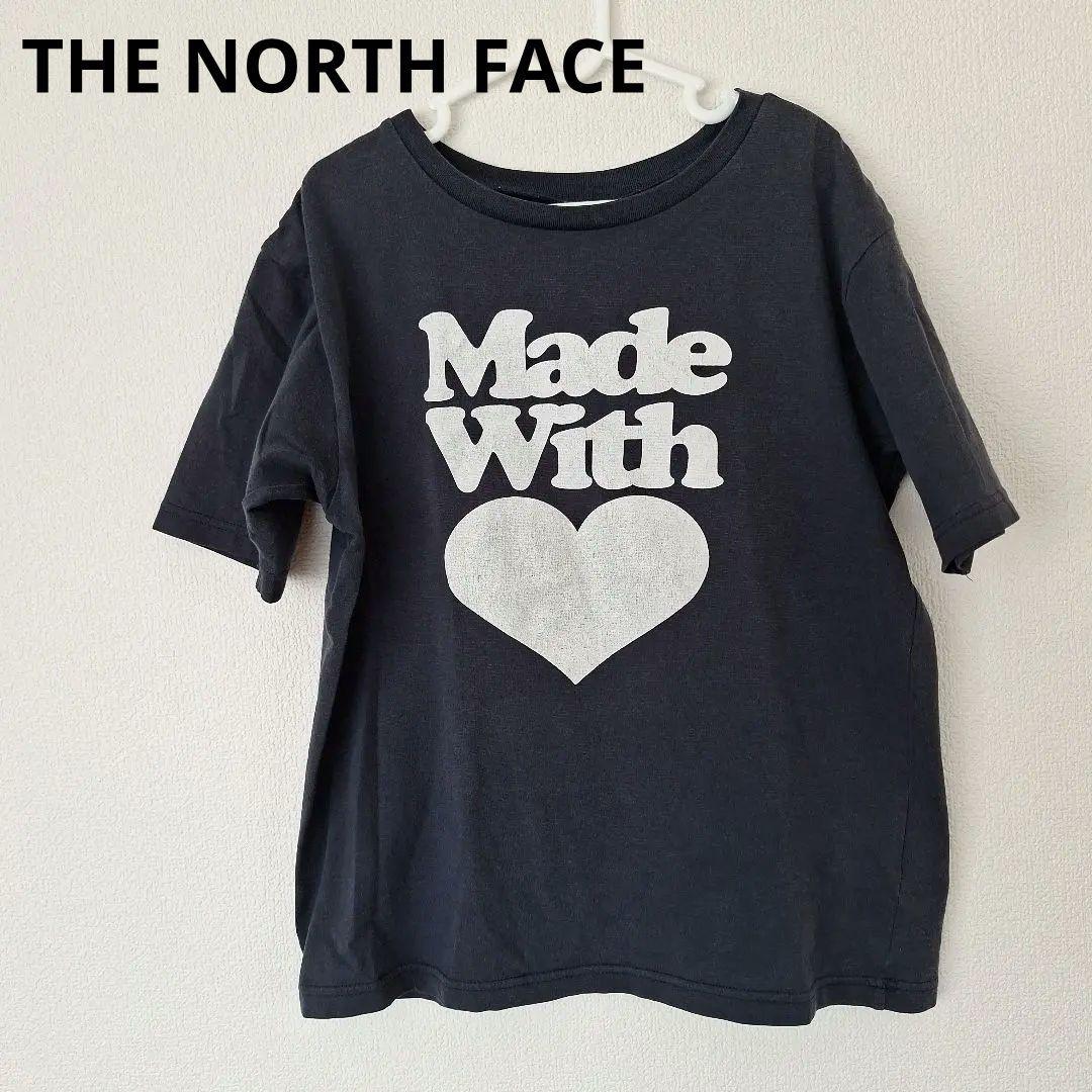 誕生日プレゼント FACEノースフェイス NORTH THE Tシャツ レア 140㎝ ブラック ジャケット・ブルゾン
