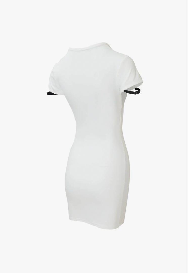 ワンピース S logo belt dress THEREDTHREAD
