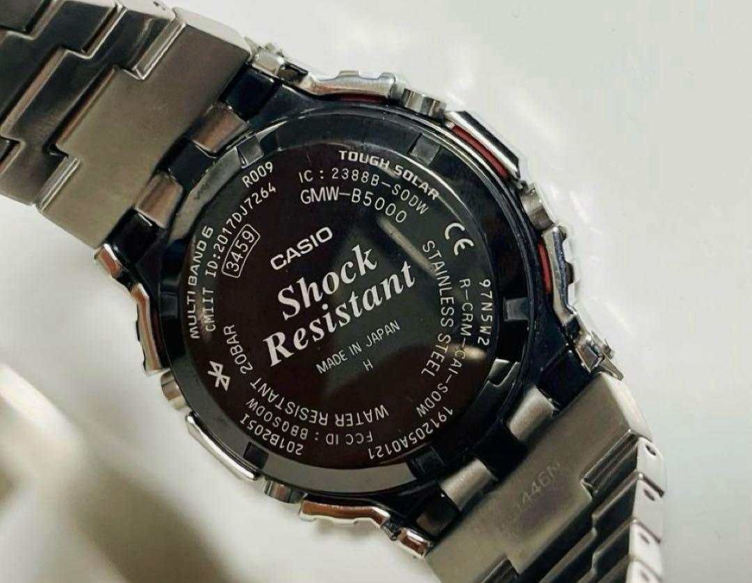 CASIO G-SHOCK GMW-B5000D-1JF電波ソーラー フルメタル