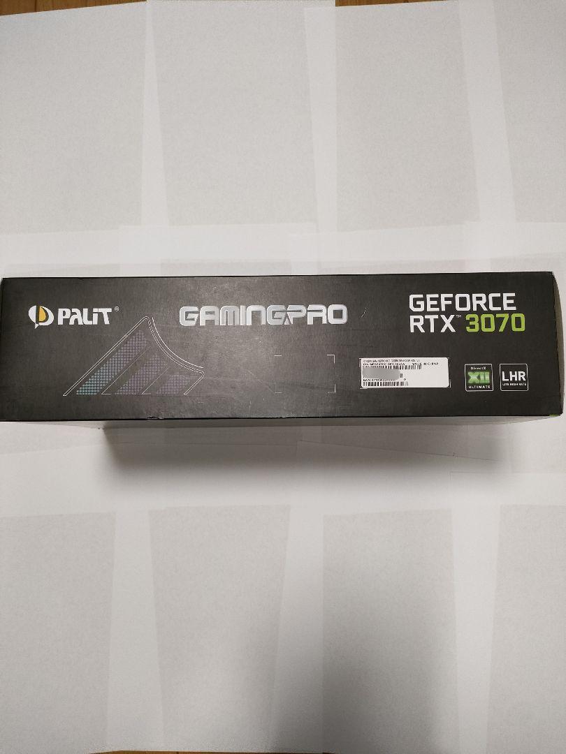 グラフィックボード・グラボ・ビデオカード GeForce RTX3070 GamingProV1 8GB LHR