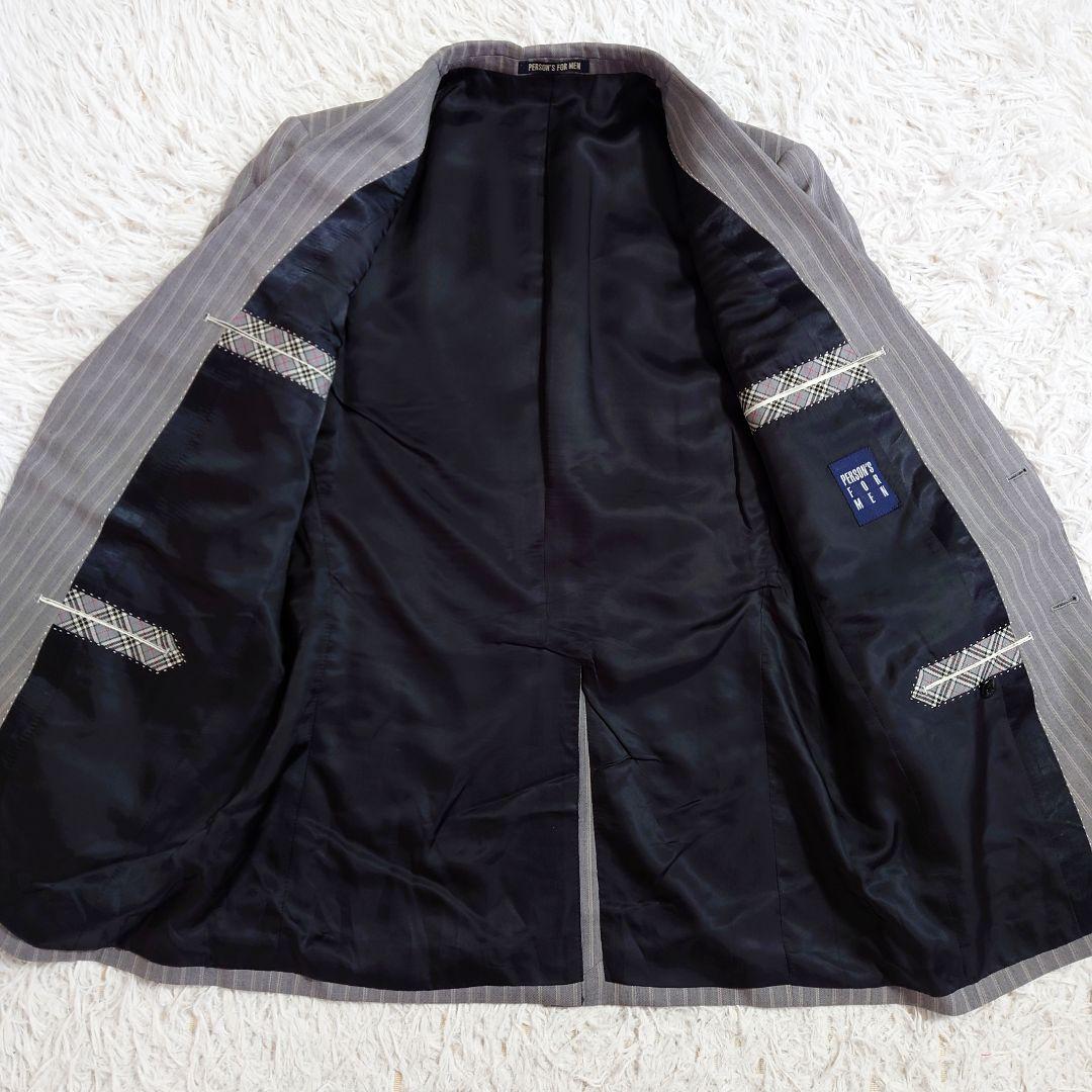 グレー ストライプ