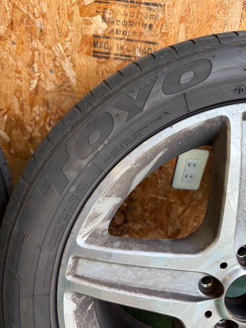 メルセデスベンツ GLK Toyo 19インチ タイヤ・ホイールセット メルセデスベンツ GLK Toyo 19インチ タイヤ・ホイールセット