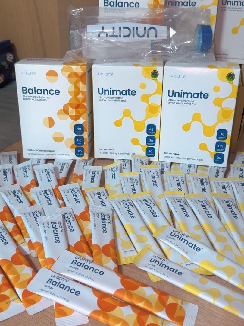 ユニシティ　ユニマテ2箱バランス1箱　フィールグレートセット