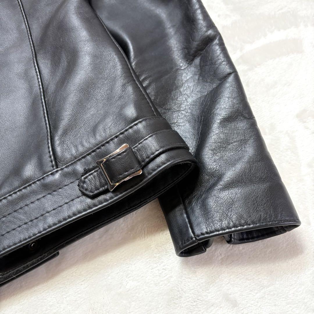 極美　Lewis Leathers サイクロン　ダブルライダースレザージャケット